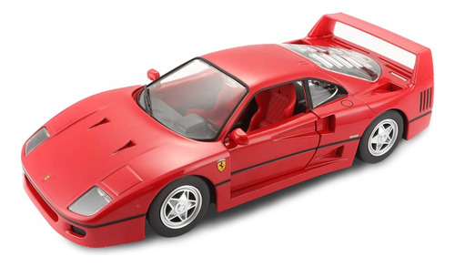 Ferrari F40 1987 Hard Top Nuevo Sin Caja - Burago 1/24