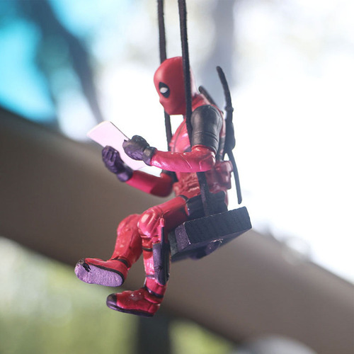 Pf Deadpool Accesorio Colgante For Espejo Retrovisor De