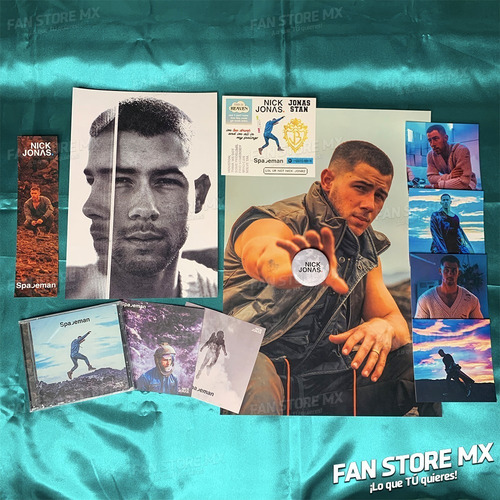 Nick Jonas Cd Spaceman Fan Pack