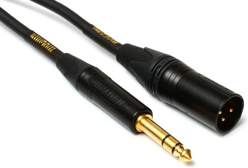 Imagen 4 de 10 de Mogami Serie Gold 10ft Cable Trs/xlrm 3m Balanceado Par