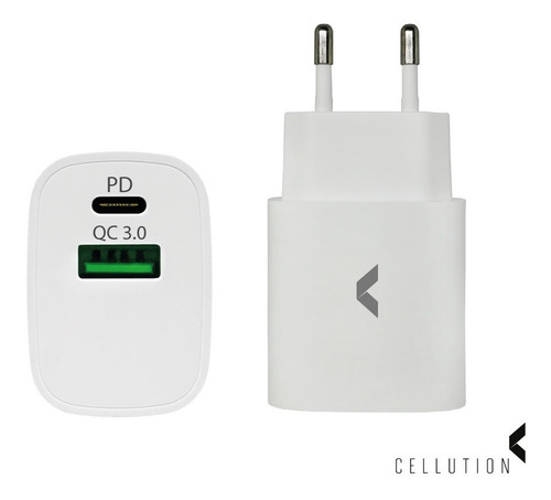Imagem 3 de 3 de Carregador Usb-c Fast Pd 18w+qc3.0
