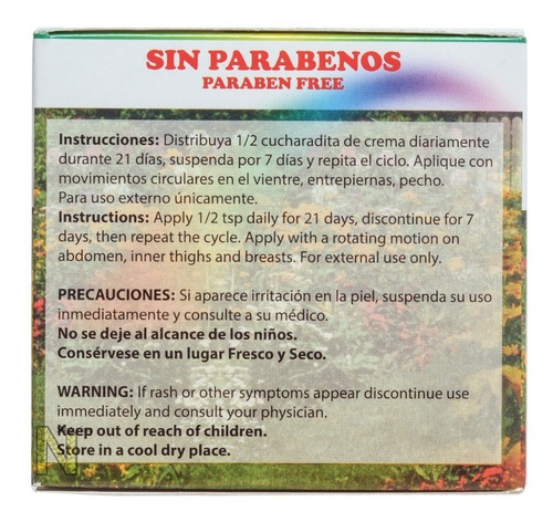 Imagen 3 de 4 de Crema De Camote Silvestre 120gr Margarita Naturalmente