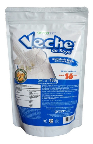 Veche De Soya Natural (400 G) Greenside