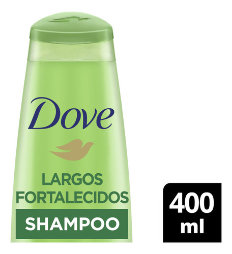 Shampoo Dove Largos Fortalecidos + Biotina 400 Ml