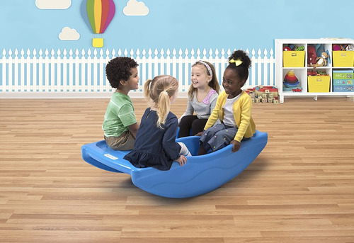 Sube Y Baja 2 En 1 Puente De Escalada Para Niños Simplay3 Color Azul