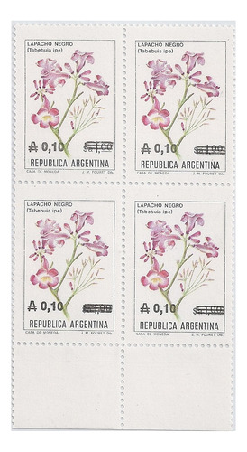 Argentina - Flores Argentinas - En Australes - Gj 2215
