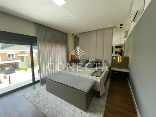 Imagem 4 de 30 de Casa De Alto Padrão Para Locação Em Alphaville - Gênesis 2 - Casa 560m² - 6 Suítes - 6 Vagas - Mobiliada - Cnclp1102-2