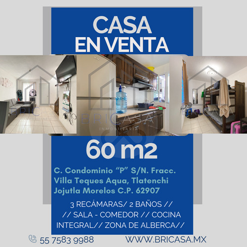 Casa En Condominio En Venta En Pueblo Tlatenchi