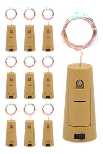 Luces Para Botellas De Vino Con Corcho Luces De Corcho Para