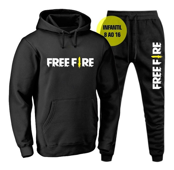 mercado livre moletom free fire