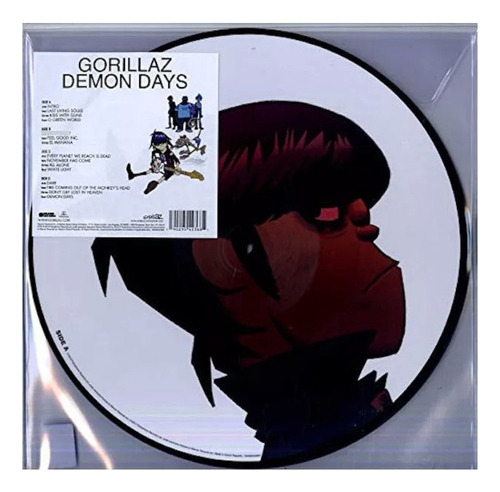 Gorillaz  Demon Days Picture Disc 2 Lp Exitabrec