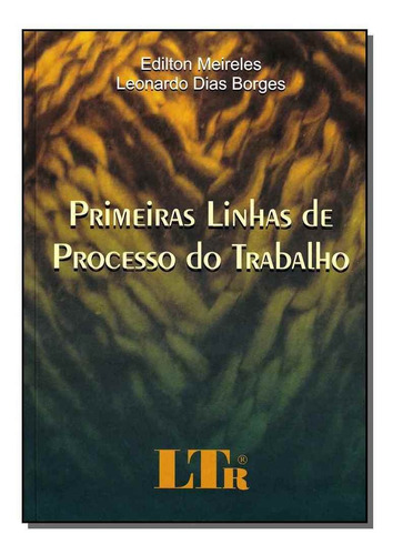 Primeiras Linhas De Processo Do Trabalho, De Ana Cristina Costa Meireles. Editora Ltr, Capa Mole Em Português