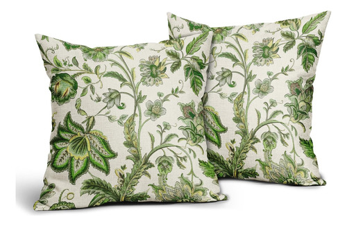 Sweetshow Funda De Almohada Estilo Chinoiserie Para Exterior