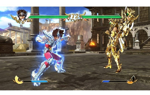 Jogo Os Cavaleiros Do Zodíaco Bravos Soldados Ps3 - Lacrado