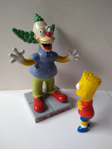 Boneco Barthy Simpsons De Borracha ( Krusty Não Incluso) (Usado)