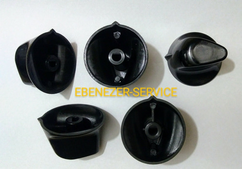 Imagen 2 de 5 de Perilla Fornax De Baquelita 8mm Cocina Industrial Juego X5 !