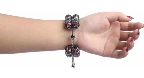 Correa Para Applewatch Diy Verde Púrpura Mujer Extensible Ancho De La Correa 41 Mm
