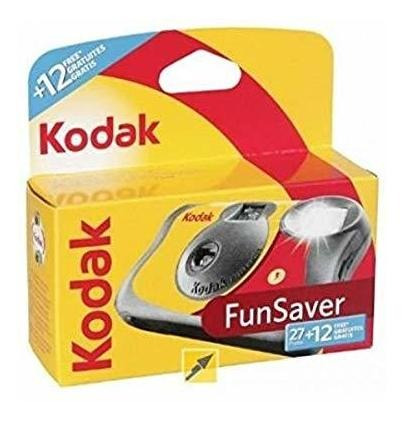 Kodak Fun Saver Camara Flash Amarillo Rojo