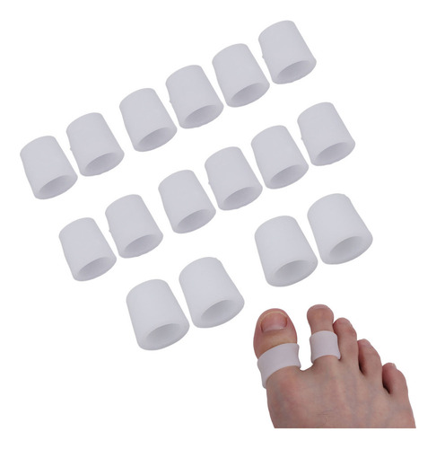 Protector De Dedos, 8 Pares De Fundas De Silicona Para Hombr