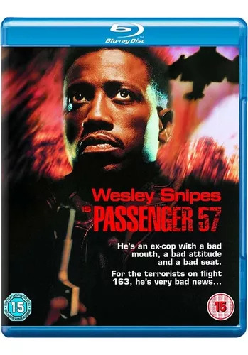 Blu-ray Passageiro 57 Dub/leg Lacrado Wesley Snipes