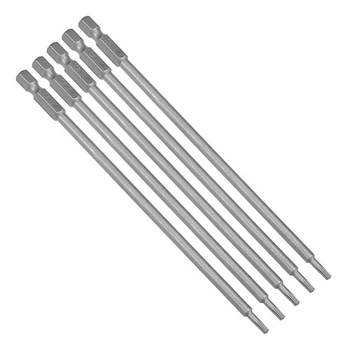 5 Punta De Destornillador Torx Magnética T10 150mm Longitud