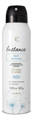 Desodorante Antitranspirante Aerossol Sem Cheiro Instance 15 Fragrância Perfumado