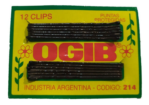  Clips Invisible Hebilla Pelo Oscuro Peinados  X 12 