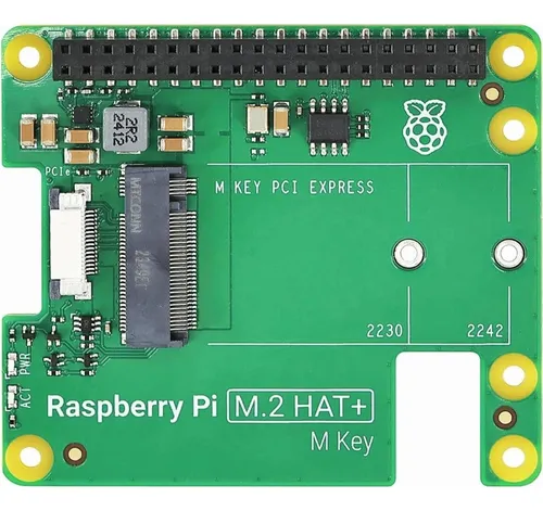 Adaptador M.2 Hat+ Raspberry Pi Sc1166 Verde 0.32 Kg