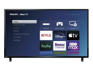 Pantalla Smart Tv Philips 50'' Roku 4k Uhd Hdr 50pfl4756/f7