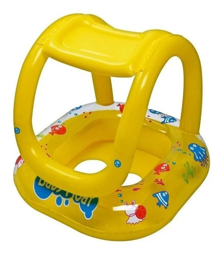 Imagen 2 de 5 de Bote Infantil Con Techo Inflable Jilong