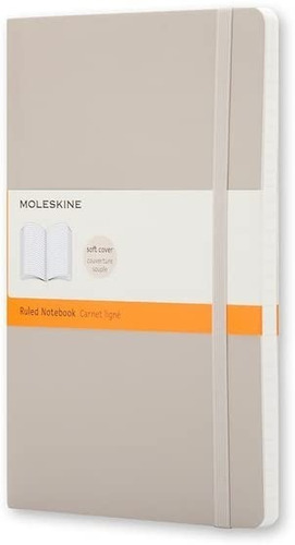 Libreta  Moleskine 13 X 21 Tapa Flexible 192 Paginas Rayada