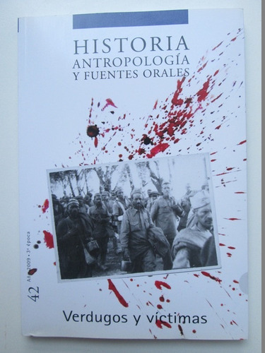 Libro  Historia, Antropología Y Fuentes Orales Nº 42. Verdug
