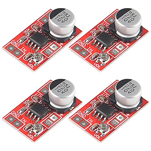 4 Piezas Placa De Micrófono Electret Micro Amplificado...