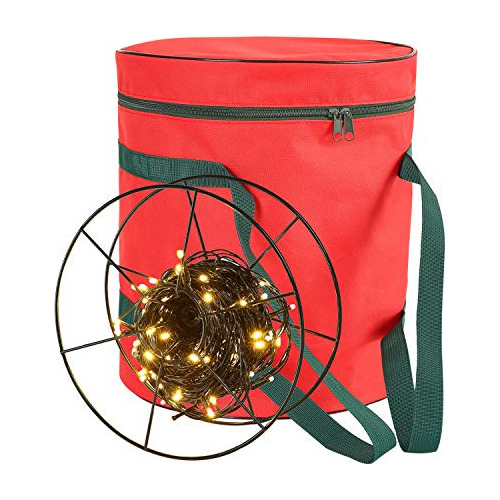 Bolsa De Almacenamiento De Luces De Navidad 3 Bobinas D...