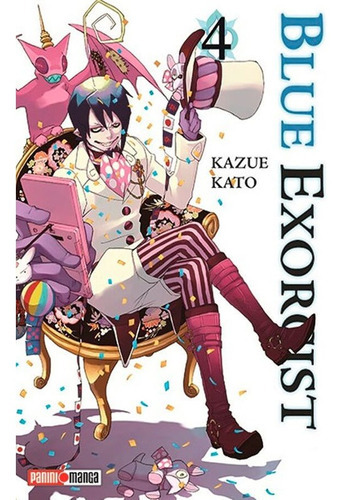 Panini Manga Blue Exorcist N.4, De Kazue Kato. Serie Blue Exorcist, Vol. 4. Editorial Panini, Tapa Blanda En Español, 2019