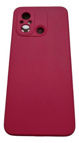Capa Capinha Compativel Xiaomi Redmi 12c Silicone Aveludado Cor pink