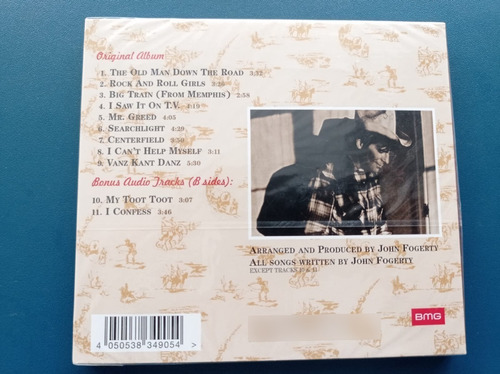 John Fogerty Centerfield Cd, Reissue, Digi