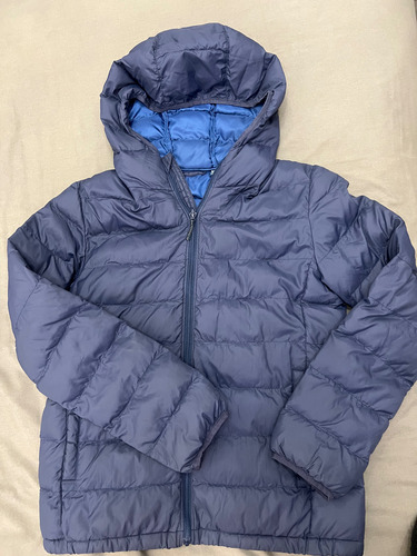 Campera Uniqlo Talle 11-12y Niño Azul Clara/oscuro (Usado)