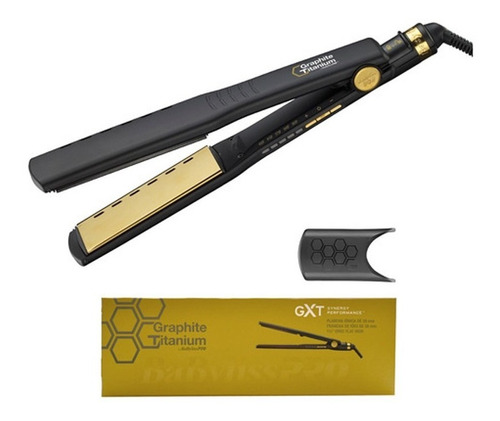 Plancha Graphite Titanium Babyliss Iónica Peluqueria  38 Mm 