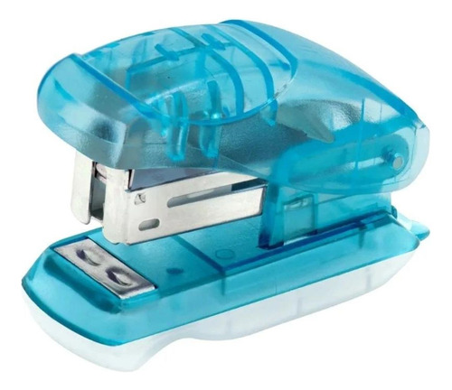 Grampeador Plástico Mini Zoom P/ 12fls Transparente - Brw