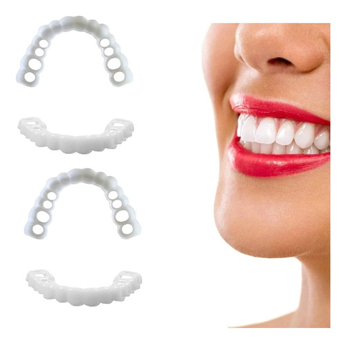 2×prótesis Dentales Superiores E Inferior C