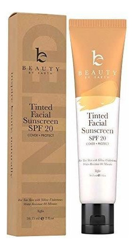 Protección Solar Facial - Tinted Sunscreen For Face - Sp