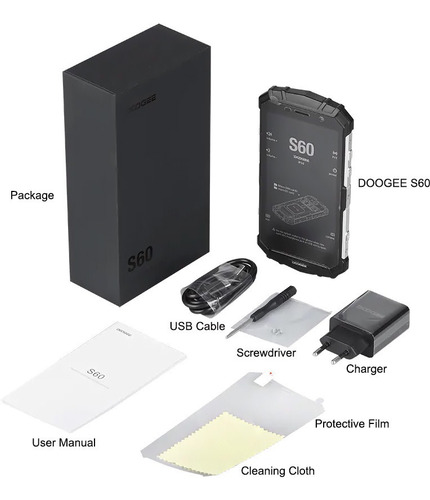 Doogee S60 - Celular Dualsim Gps 4g Office Ip68 Ip69 / Blu