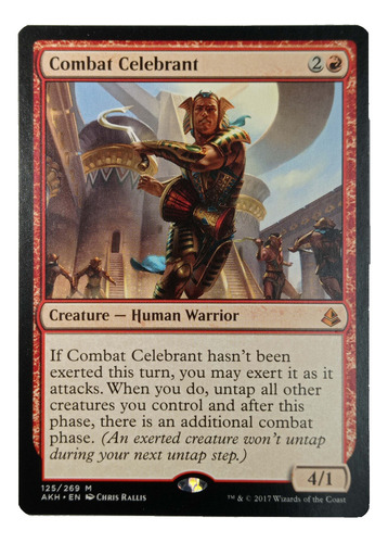 Carta Magic Combat Celebrant [amonkhet] Mtg Warrior