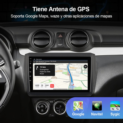 Estéreo 2+32g Para Suzuki Swift 2018-2022 Carplay Gps Wifi