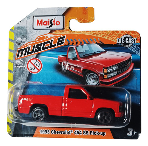 1993 Chevrolet 454 Ss Pick Up - Maisto Muscle 1/64