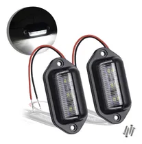 Comprar Un Par Luz Patente 6 Led Universal Autos Camionetas 12v-24v
