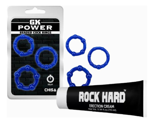  Lubricante Rockhard & Ani-llos Retardante Gk Power Azules