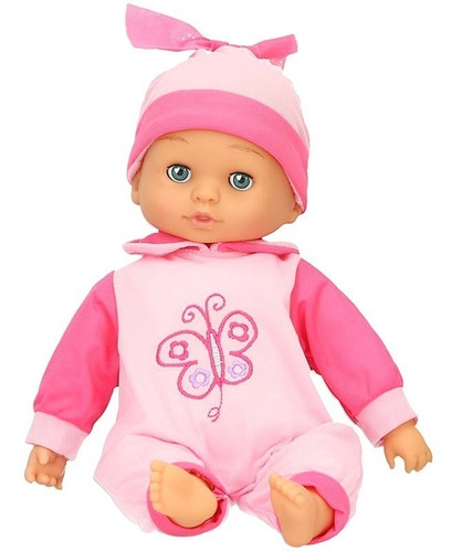 Muñeca Bebote Original Que Habla Color Rosa Chicle Y Fucsia