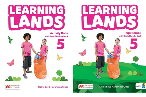 Lote X 2 Learning Lands 5 Pupils + Activity Book Macmillan